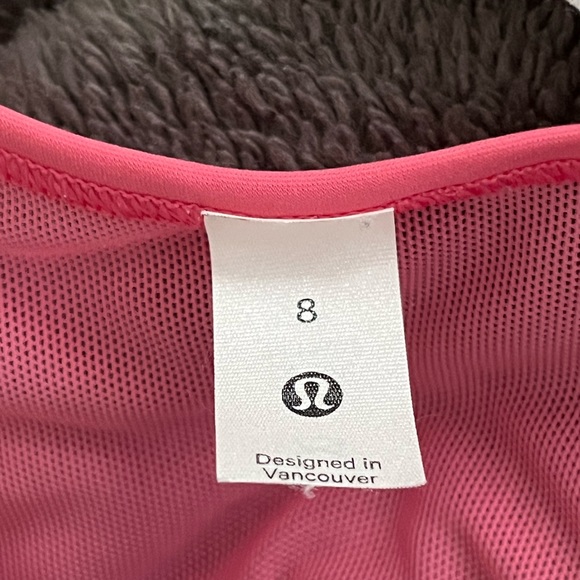 Lululemon pink tank top size 8 - Picture 2 of 4